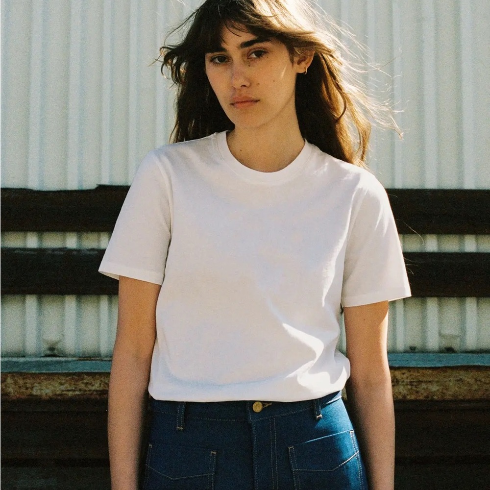 Nudie Jean - Joni White Tshirt